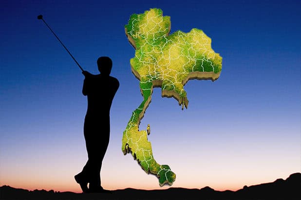 Golf Map Thailand